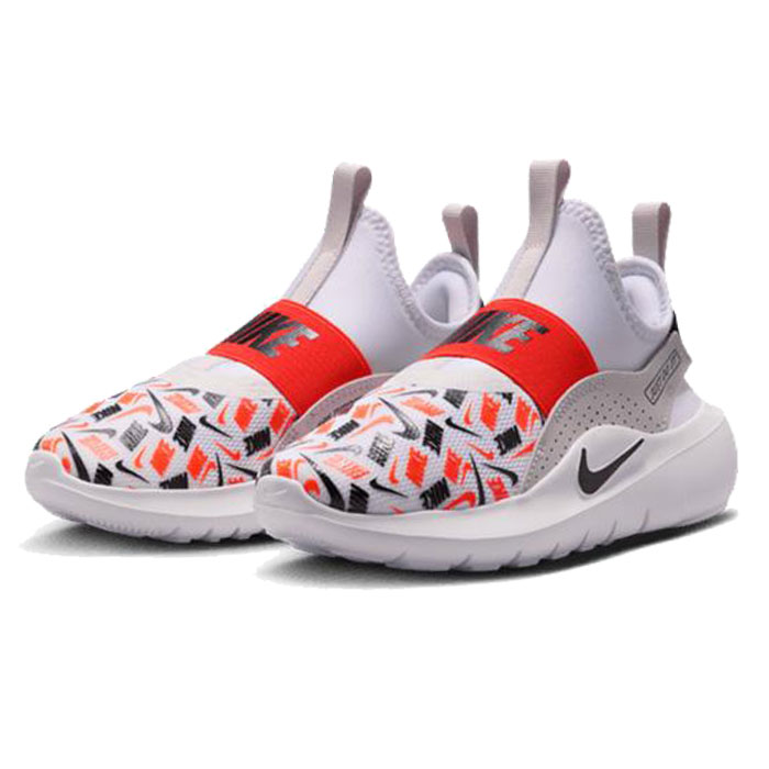 Rakuten - ナイキ スニーカー キッズ スリッポン ナイキ フレックスランナー 4 サミットホワイト NIKE FLEX RUNNER 4 IO9507-100