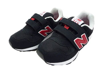 ニューバランスキッズシューズPO313 CRCR (BLACK/RED)
