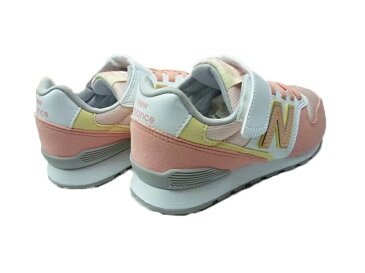 ニューバランスキッズシューズYV996 PPY (PINK/YELLOW)