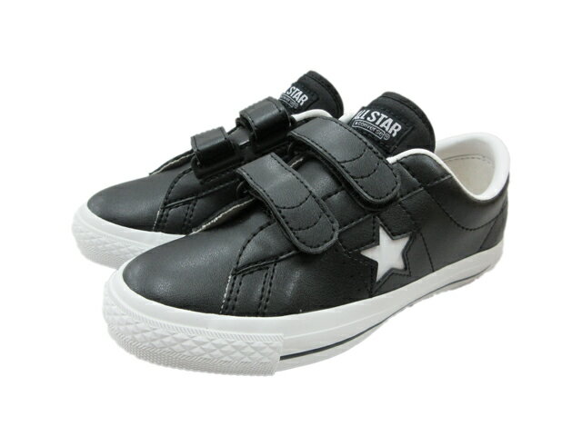 CONVERSE KIDS ONE STAR V-2 OX BLACK/WHITEС å 󥹥 V-2 OX ֥å/ۥ磻