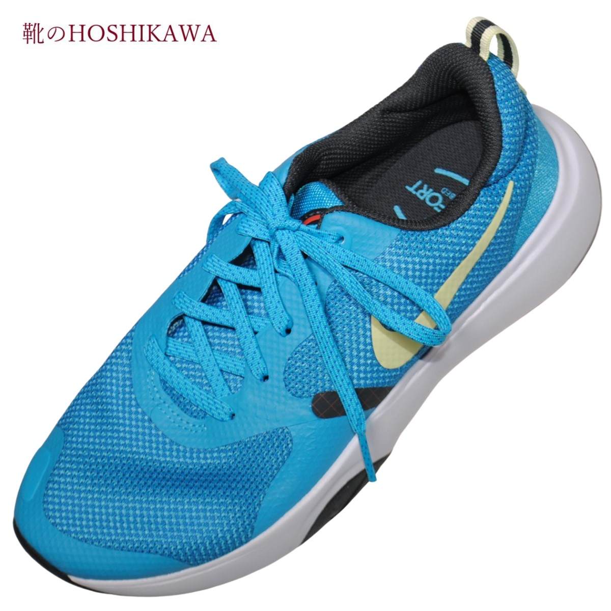  『NIKE DA1352 002』ナイキ シティレップ TR24cm～28cm メンズライトブルー/ホワイトイエローレースアップスニ―カー合皮 ホワイトソール