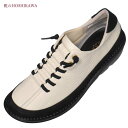 【靴のHOSHIKAWA】 『MONET 881404』モネ レザーシューズ21.5cm〜24.5cm EEEEオフシロ/C レディースラバーレース スリッポン...