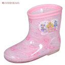 【靴のHOSHIKAWA】 『キミとアイドルプリキュア 3909』レインシューズ ピンク15cm〜19cm EEキッズ 女の子子供靴 雨靴