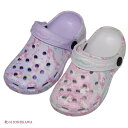 【靴のHOSHIKAWA】 『Double star 4601』ダブルスター サンダルキッズ クロッグサンダル15cm〜18cm 女の子用バックベルト 子供用合成樹脂 耐水 軽い(4)