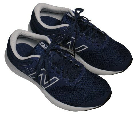 【靴のHOSHIKAWA】 『New Balance ME420』ニューバランス スニーカーメンズ レースアップネイビー 運動靴24.5cm〜28cm 4E 本革 軽量