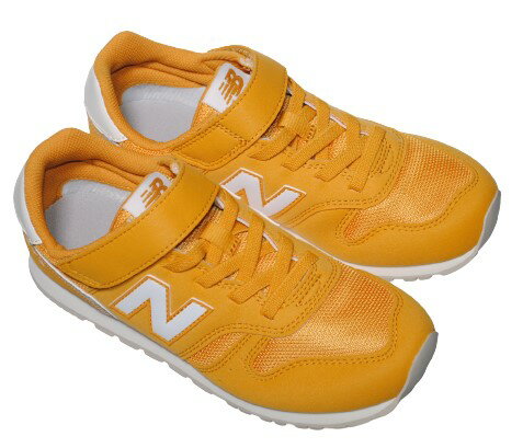 【靴のHOSHIKAWA】 『New Balance YV373 BL2』ニューバランス スニーカー17cm〜24cm ベルクロイエロー マジックテープユニセックス 合皮