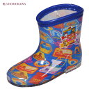 【靴のHOSHIKAWA】 『PAW PATROL 70152』パウパトロール キッズレインシューズ ミドル丈防水 雨靴 防滑15cm〜19cm 男の子キッズ