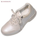 【靴のHOSHIKAWA】 『World March WL3601』ワールドマーチウォーキングシューズ22cm〜25cm EEEEレディース シルバーファスナー...