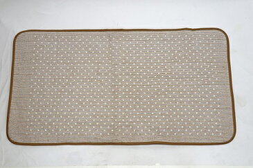 サウナマットブラウン 70x130cm 滑り止め加工付