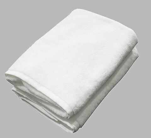 Rakuten - 【タオル】【ホテル】【業務用タオル】【バスタオル】【環境に優しい】【エコ】【省エネ】自然環境に優しい乾きが早いバスタオル CO2削減効果23％　1200匁　白　