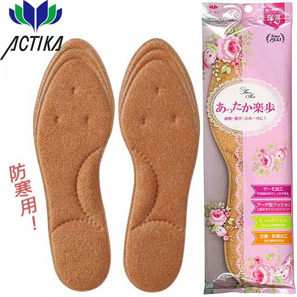 【エントリーでポイント5倍⇒11/27(木)1:59迄】 サーモ加工インソール 女性用 (165) 木原産業 レディース