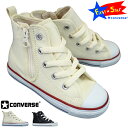 コンバース チャイルドオールスター N Z HI ホワイト ブラック CHILD ALLSTAR N Z HI キッズ シューズ スニーカー 子供靴 紐靴 ファ...