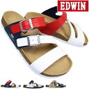 【全商品ポイント5倍⇒4/27(土)9:59迄】 EDWIN エドウィン EB1005 メンズ サンダル コンフォートサンダル シューズ 靴 EB-1005