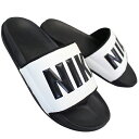 ナイキ NIKE スライドサンダル BQ4632 011 ウィメンズ オフコートスライド ブラック/ホワイト 23cm〜25cm レディース ビーチサンダル ス...