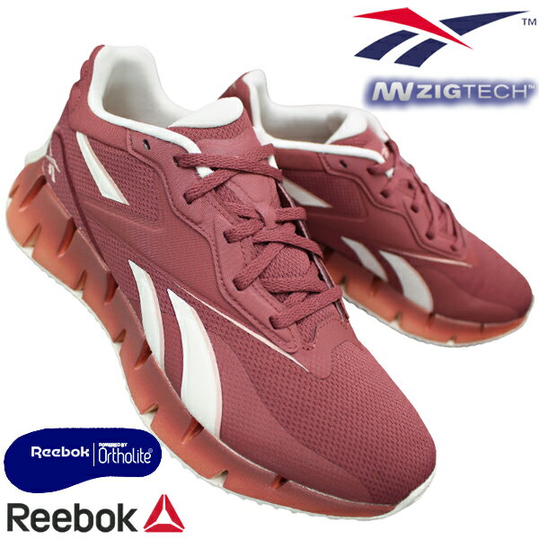 リーボック 厚底スニーカー 100033868 ジグ ダイナミカ 4 ローズピンク 26.5cm～27cm メンズ レディース シューズ スニーカー ランニングシューズ ダッドスニーカー 靴 紐靴 ZIG DYNAMICA 4 リーボック100033868