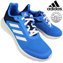 アディダス adidas スニーカー GW0396 テンソーランK ブルー/ホワイト/ダークブルー 22cm～25cm キッズ ジュニア レディース ローカットスニーカー ランニングシューズ 運動靴 子供靴 紐靴 TENSAUR RUN アディダスGW0396