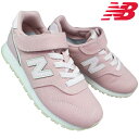 ニューバランス スニーカー newbalance YV373 CA2 ピンク 17cm~23cm キッズ ジュニア シューズ スニーカー 子供靴 運動靴 マジックテープ 面ファスナー ベルクロ New Balance 女の子靴