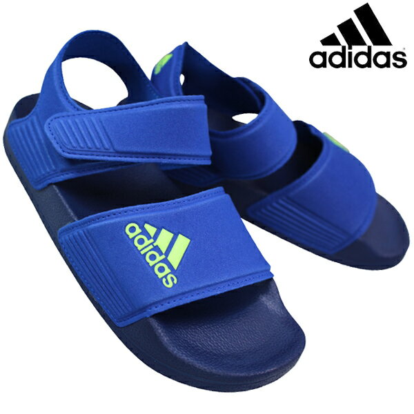 【全商品ポイント5倍⇒5/16 木 1:59迄】 アディダス adidas キッズサンダル ID2626 アディレッタサンダルK ブルー 19cm～24cm キッズ ジュニア ビーチサンダル スポーツサンダル シャワーサンダ…