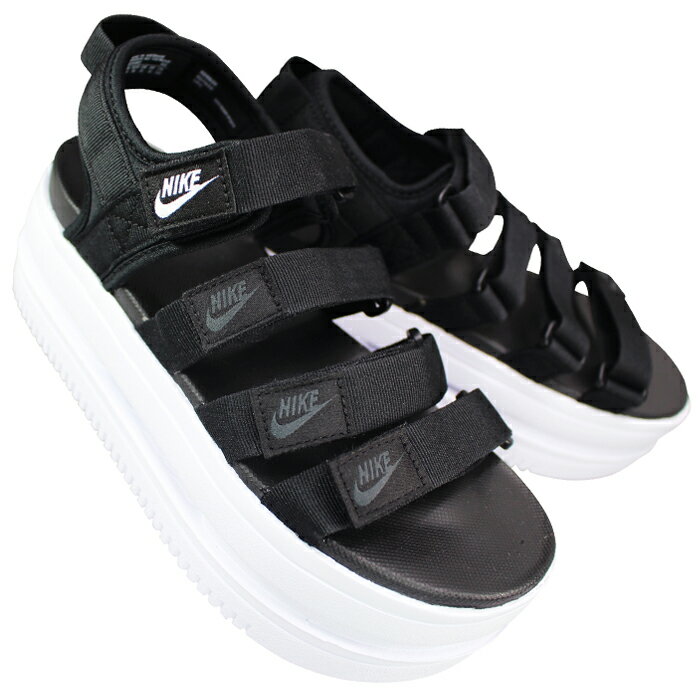 【エントリーでポイント5倍⇒11/11(火)1:59迄】 ナイキ NIKE 厚底サンダル DH0223-001 ウィメンズアイコン クラシックサンダル ブラック 23cm・24cm レディース カジュアルサンダル スポーツサンダル リゾートサンダル アウトドアサンダル シューズ 靴 ナイキ