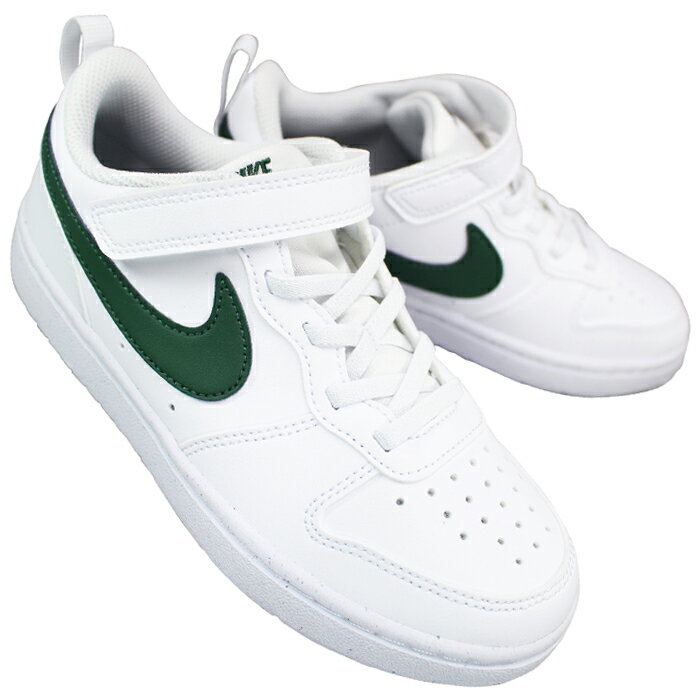 【エントリーでポイント5倍⇒12/11(木)1:59迄】 ナイキ スニーカー コートボロー LOW リクラフトPS DV5457 133 ホワイト/グリーン 1...