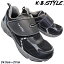 「KB.STYLE 2003 ブラック メンズスニーカー スポーツシューズ ジョギングシューズ ランニングシューズ 作業靴 3E 幅広 ワイド 軽量 マジックテープ お買い得」を見る