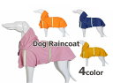 ペット 犬 服 レイン コート ポンチョ 夜間 反射 テープ 付き 小 中 大型犬 フード付き 雨具 カッパ 全4色
