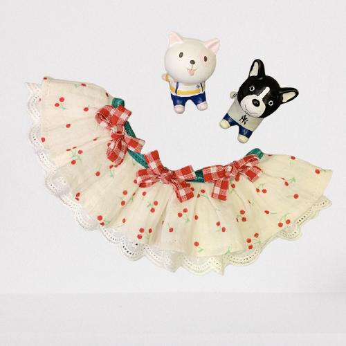 ペットのオシャレにも口元ケアーにも！ ペットスタイ リボンチョーカー 首輪 猫用 ...