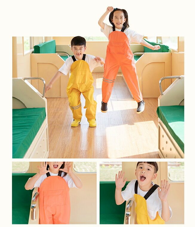 男の子にも女の子にも似合う！レインコート 砂場着 お砂場着 プレイウェア レイン...