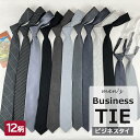 クラシカルな雰囲気を演出します ♪全12パターン ネクタイ 無地 ピンストライプ チェック柄 メンズ スクールネクタイ 紳士用 ビジネス 就活 制服 コスプレ小物 アクセサリー ギフト フォーマル 結婚式