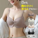 大きなバストを小さく見せる ♪Vカット ブラジャー 小さく見せる ブラ 着痩 薄手 ブラジャー ナイトブラ 薄い 大きな胸を小さく見せるブラ 補正下着 大きいサ...