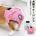 サニタリー用や老犬の介護用としても活躍!2色展開 犬用 生理パンツ 犬 マナーパンツ サニタリーパンツ 服 女の子用 犬 マナーバンド オムツカバー ドッグウェ...