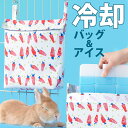 キャリーにも 冷却バッグ&アイス 2点セット ケージに掛ける 冷却グッズ 冷却用品 マット ジェル タオル ペット ひんやり アイスノン 冷感 暑さ対策 熱中症...