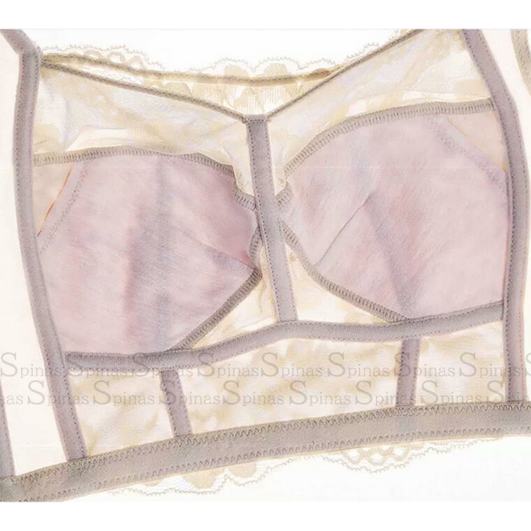 アンダー95まで 柔らかく肌が気持ちいい 谷間見えない 胸を小さく見せるブラ 着せ ...