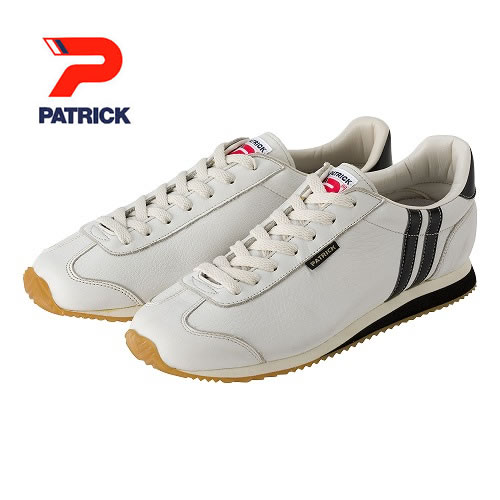 PATRICK パトリック メンズ レディース スニーカー 靴　ネバダ2　NEVADA 2　ホワイト/ブラック（17510）