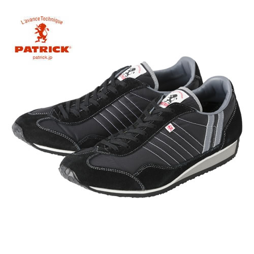 PATRICK パトリック メンズ レディース スニーカー 靴　スタジアム　STADIUM　ブラック（23011）