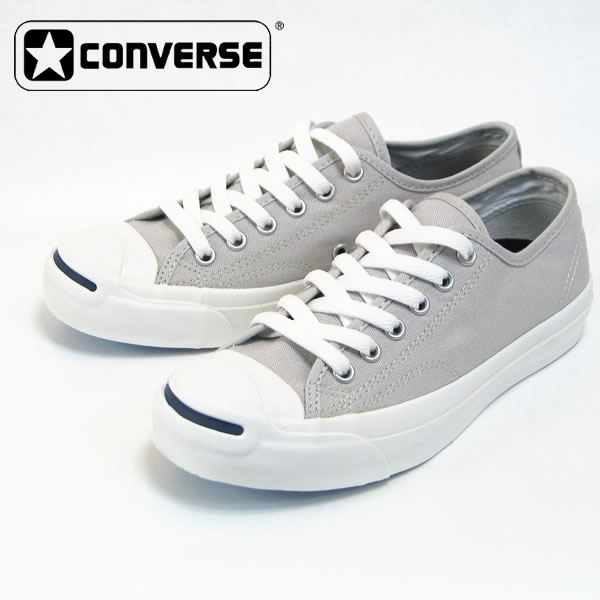 楽天靴トラ楽天市場店コンバース　ジャックパーセル　CONVERSE　JACKPURCELL　レディース　メンズ　スニーカー　キャンバス　ライトグレー　（32262327）