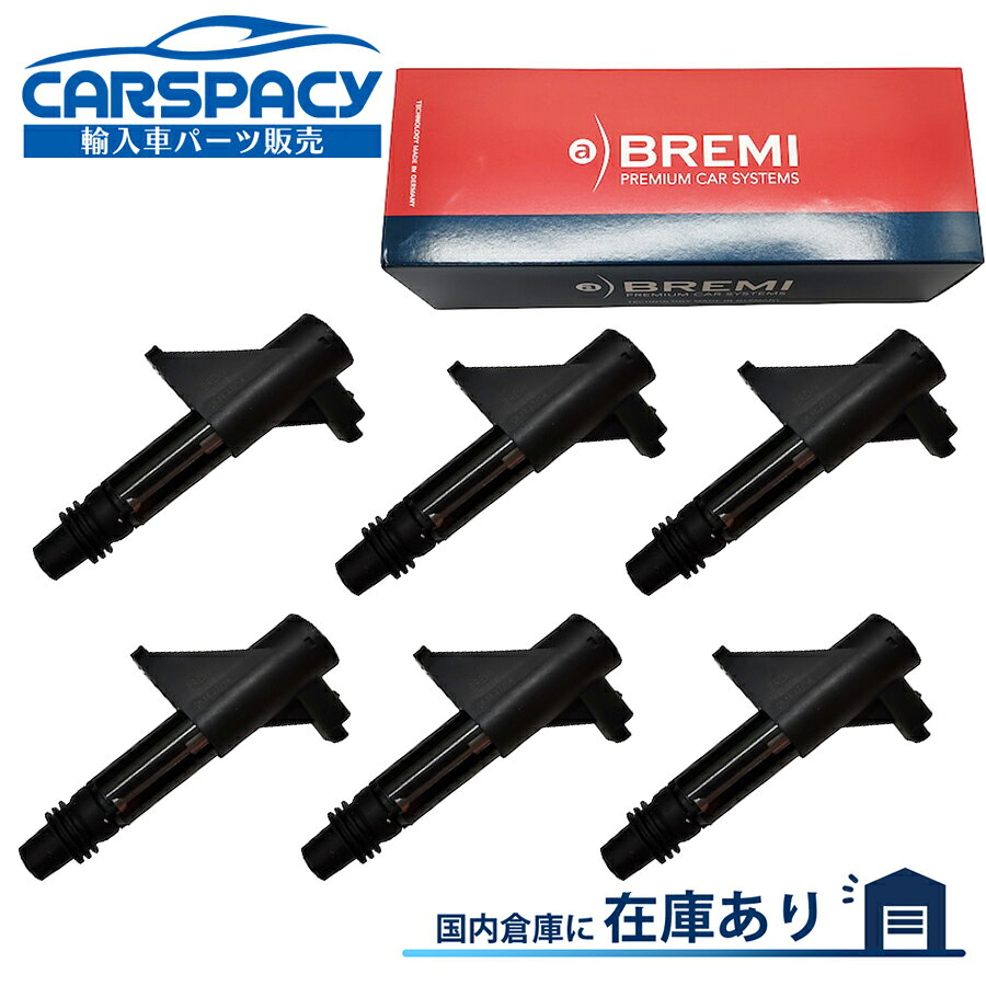 新品即納BREMI製 597077 597094 プジョー 607 9D 9U 406 8B 8E 8F 8C XFX イグニッションコイル 6本SET