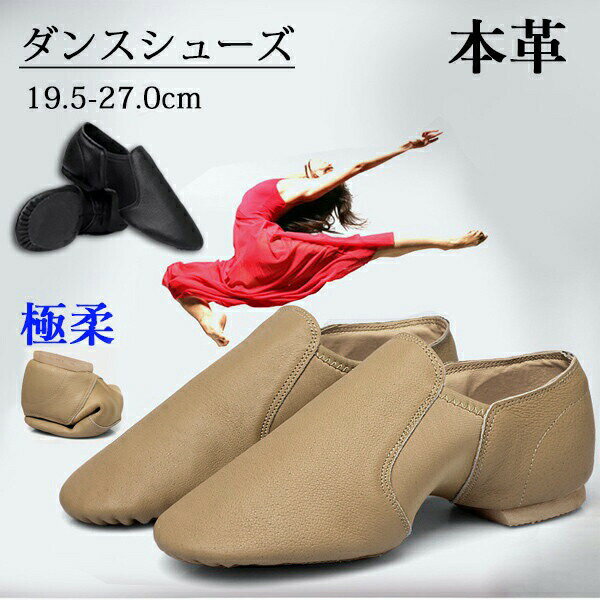 バレエレオタード ジャズシューズ 社交ダンスシューズ レディース 羊革 本革 女性モダンシューズ ダンスシューズ 19.5~27.5cm モダンシューズ チアダンス サルサ タンゴ レ ジャズ モダン
