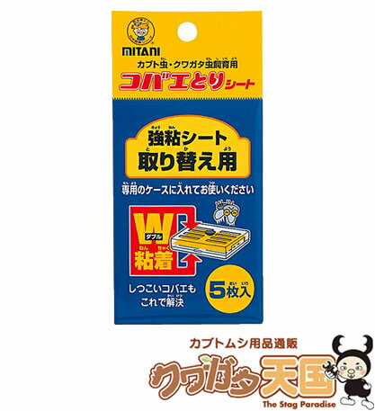 やっかいなコバエを撃退　お得な詰め替えシート◆コバエとり（5枚入り）