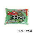 自然解凍OKミニミニブロッコリー 500g 冷凍 2〜3cm ブロッコリ カット済 中国産 バラ凍結 冷凍野菜 野菜 簡単 便利 時短 食品 農産