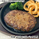 JGハンバーグヴィアンドN（110） 110g×10パック 冷凍 業務用 食品 合挽ハンバーグ 鉄板焼き感 やわらか ジューシー ボイル 電子レンジ 牛肉 豚肉 和風 洋風 小ポーション お弁当 時短 子供