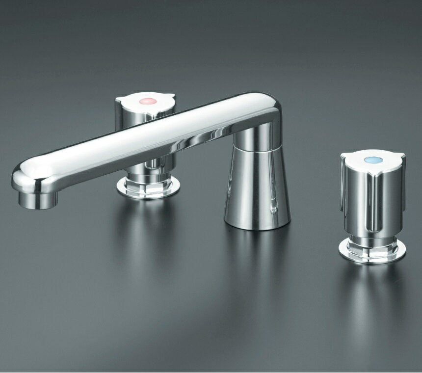 【KVK公式】【KM84GCU】バス用埋込2ハンドル混合栓ビス止