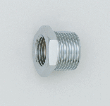 【KVK公式】【Z722G-1】青銅製めっき付きブッシング20(おねじR3/4)×13(めねじRc1/2)