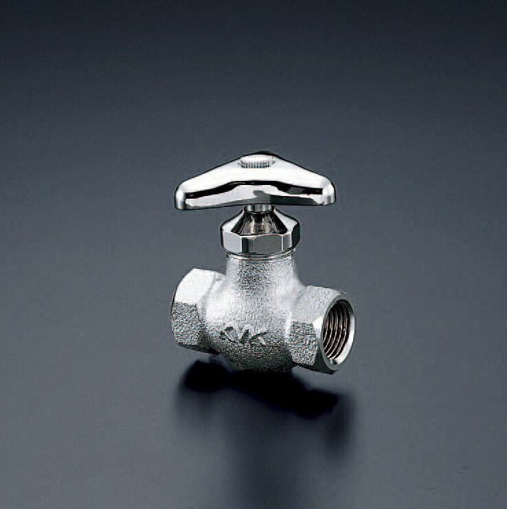 【KVK公式】【K24N】B型鉄管用短胴甲止水栓