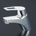 【KM7001ZTA】洗面用シングルレバー式混合栓（湯側角度規制）