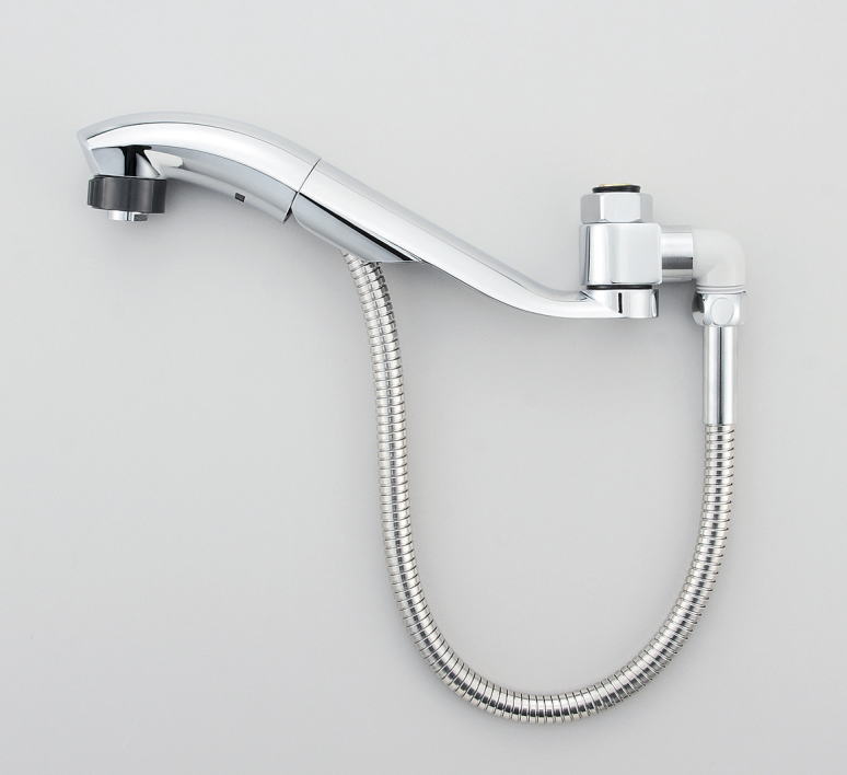 Rakuten - 【KVK公式】【PZ5000FHPT】キッチンシャワーパイプ13（1/2）用　メッキヘッド
