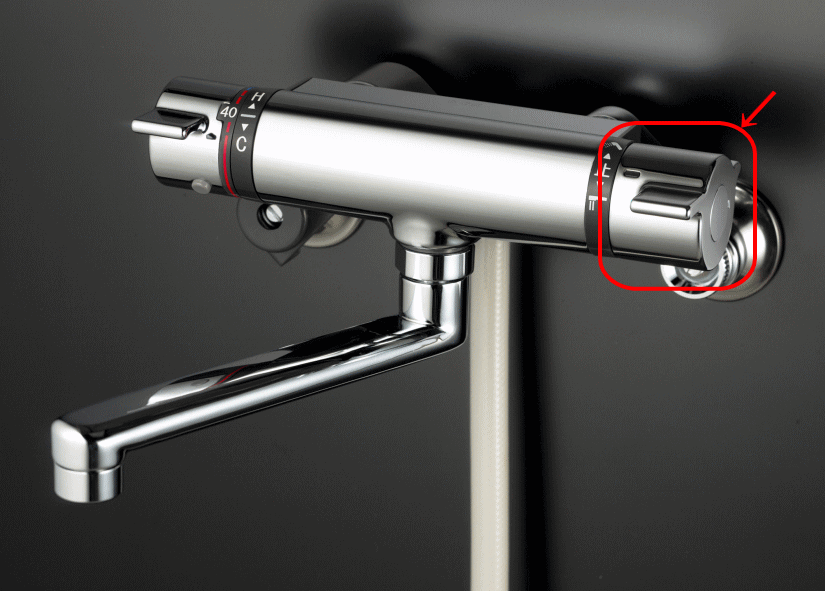 【KVK公式】普通郵便/ヤマト【ZK1F800G】切替ハンドルセット　KF800T（メッキ）シリーズ用