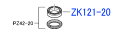 【KVK公式】普通郵便/ヤマト【ZK121−20】 Xパッキン W30-20用