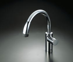 【KVK公式】【KM708G】グースネック水栓