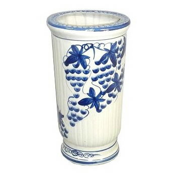 【陶器傘立U-52SBB】かさ立て・傘立て 陶器 ※代引不可